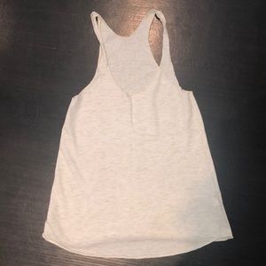 American apparel cream tank
